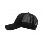 Trucker Cap In Black WIth Embroidery Logo