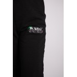 Black Sweatpants With Embroidered Logo W.